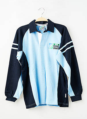 Polo ilgos rankovės ilgos rankovės mėlyna WORLD CUP berniukas