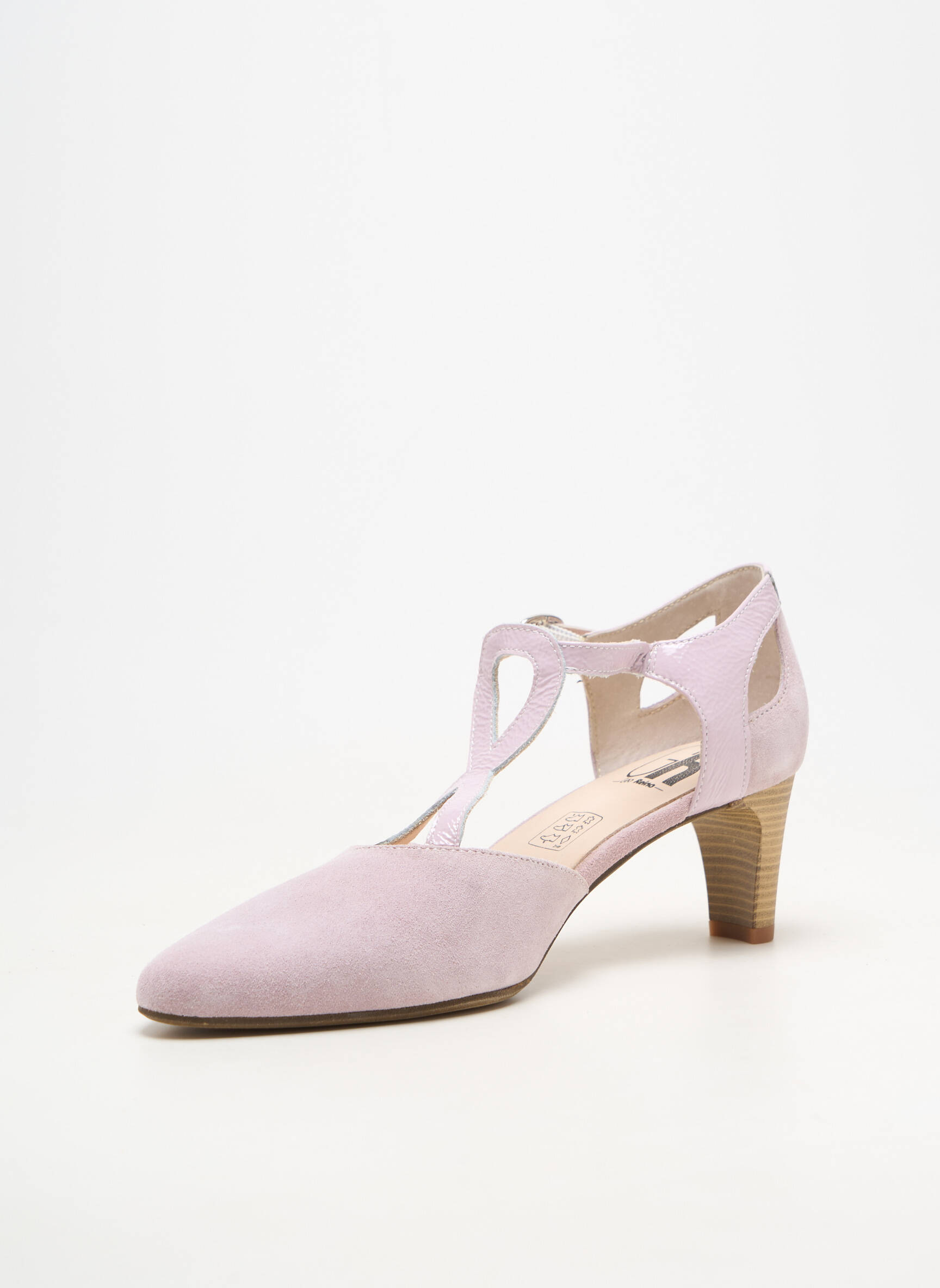Aukštakulniai užsegimas kilpa(s) kulnas nuo 4 iki 6 cm rožinė GEO-REINO moteris