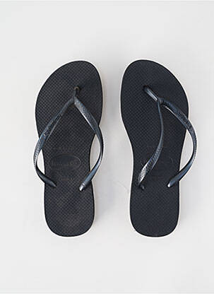 Šlepetės plokščias kulnas iki 3 cm juodas HAVAIANAS moteris