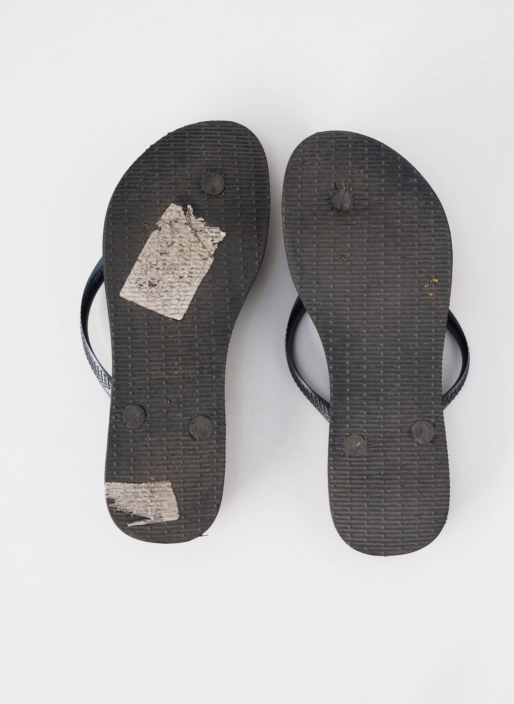 Šlepetės plokščias kulnas iki 3 cm juodas HAVAIANAS moteris