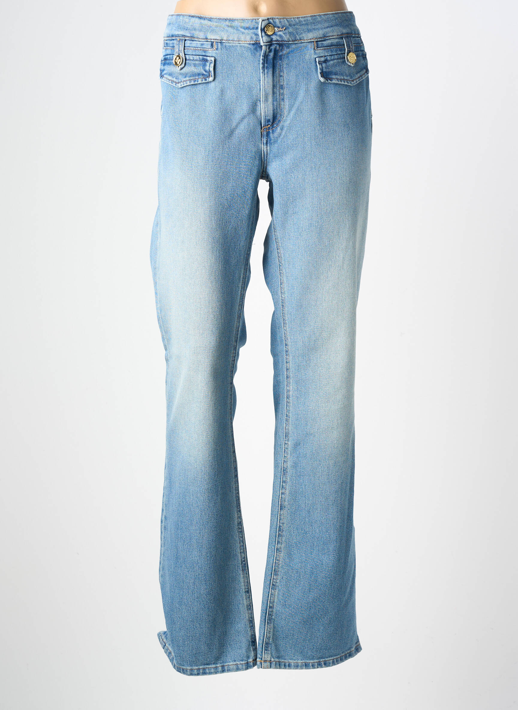 Bootcut džinsai normala dydis normala dydis mėlyna SALSA moteris