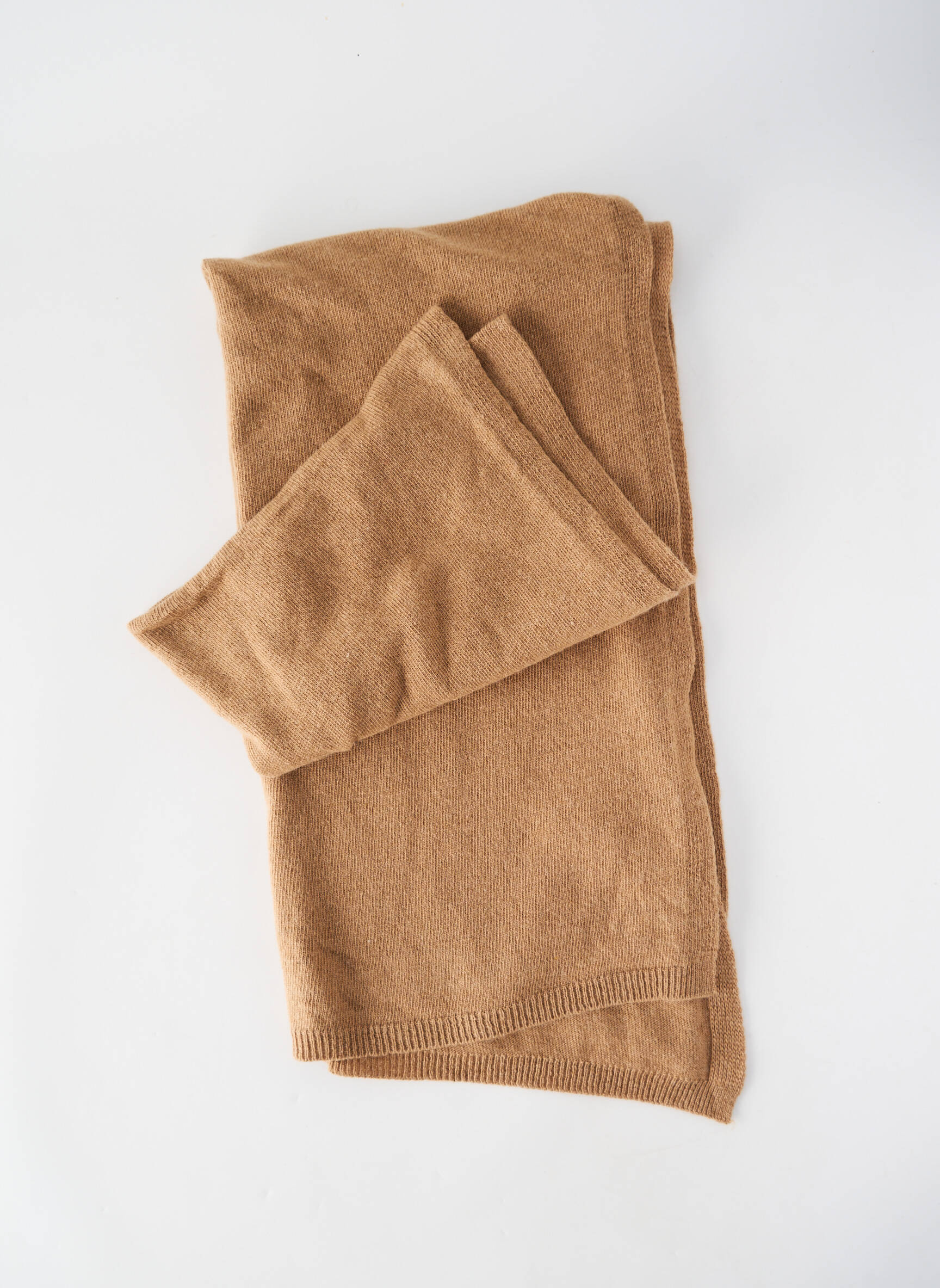 Šalikas tamprumas rudas CASHMERE moteris