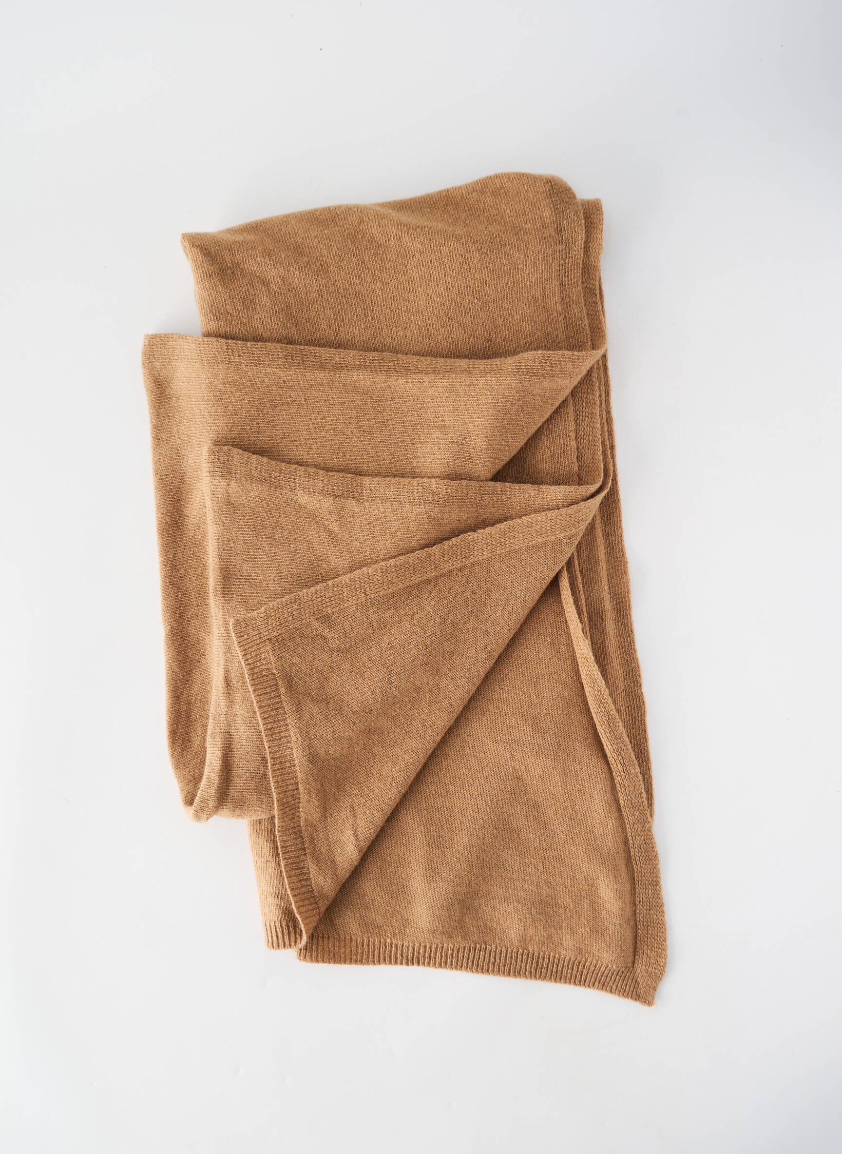 Šalikas tamprumas rudas CASHMERE moteris