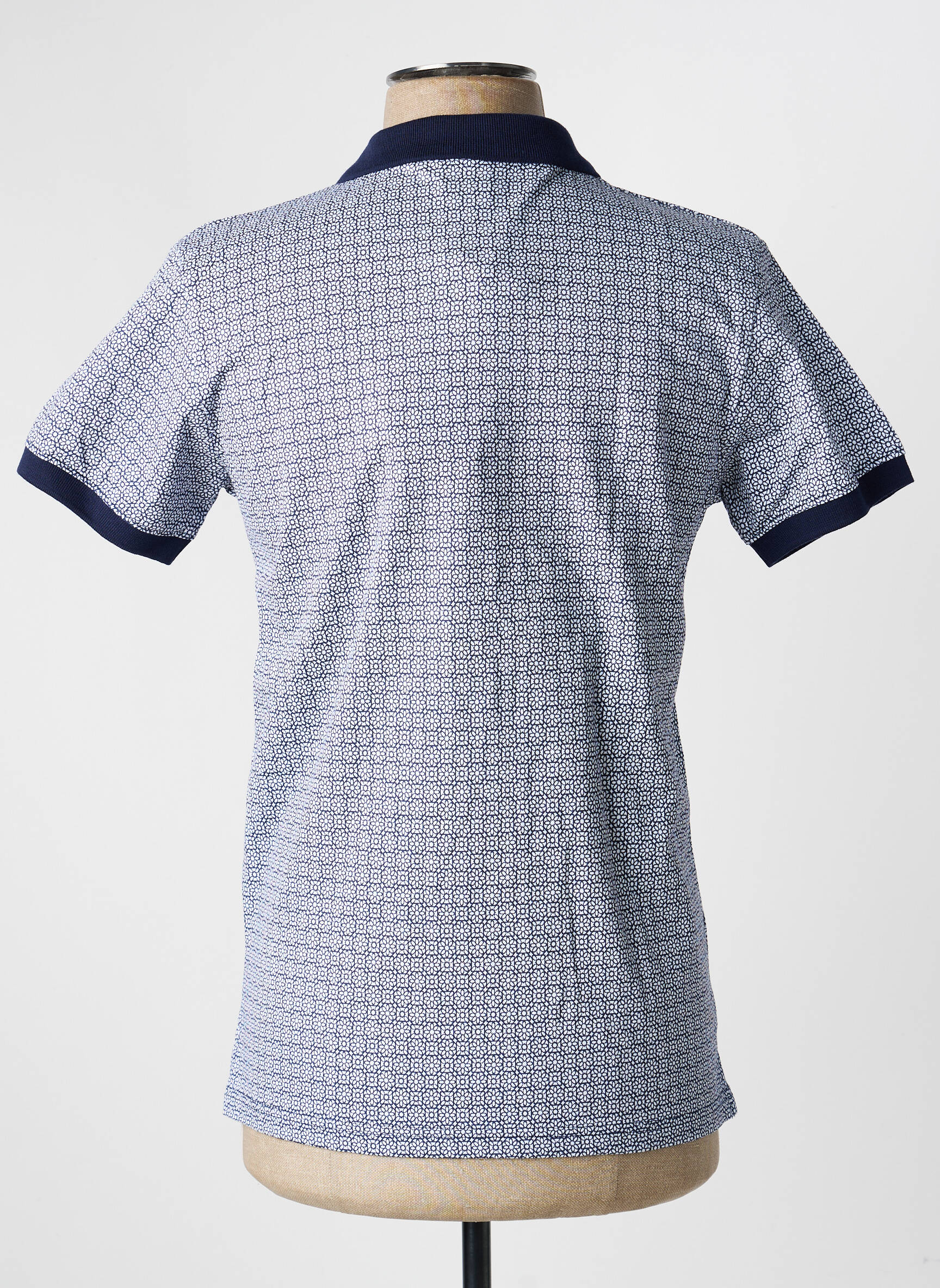 Polo jersey audinys trumpas rankovės mėlyna !OHO! vyras