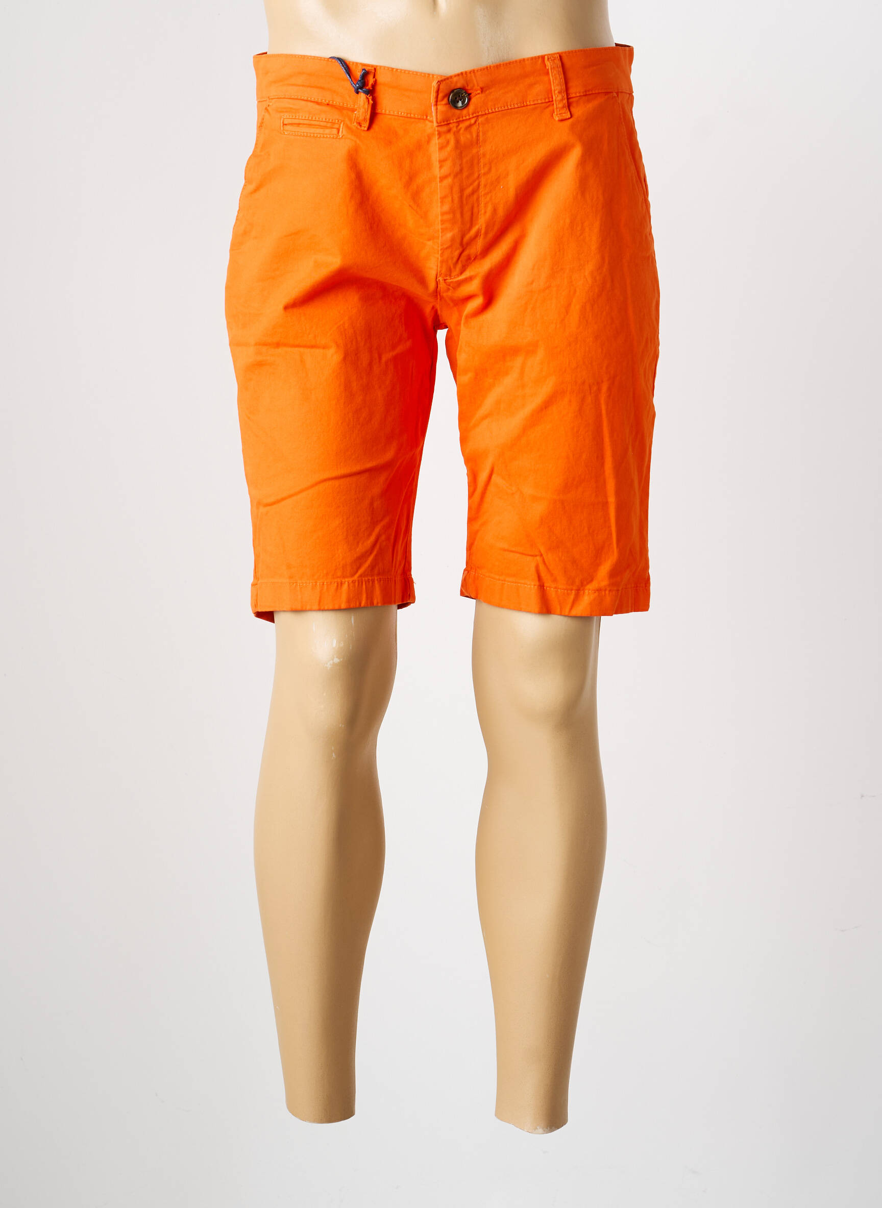 Bermudas denimo audinys normala dydis oranžinė RECYCLED ART WORLD vyras