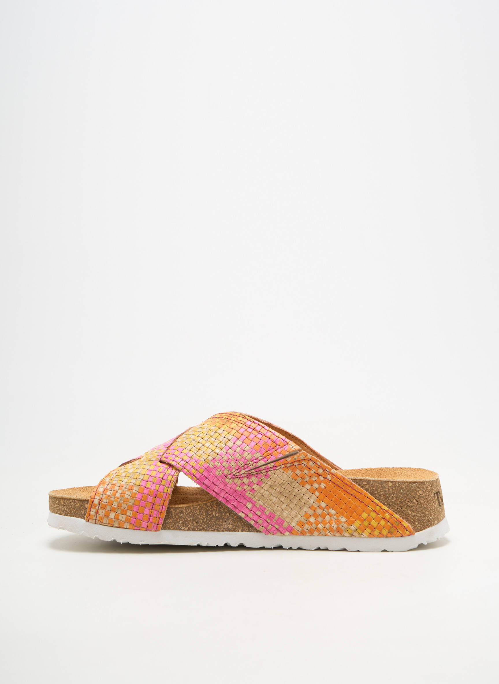 Mule/sabotai lygus medžiaga kulnas nuo 4 iki 6 cm oranžinė THINK! moteris