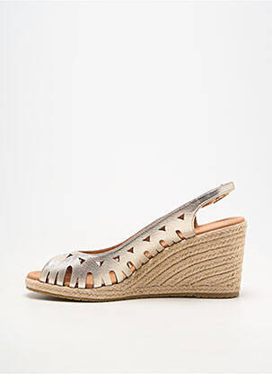 Espadrilės užsegimas kilpa(s) kulnas nuo 7 iki 9 cm auksas EMILIE KARSTON moteris