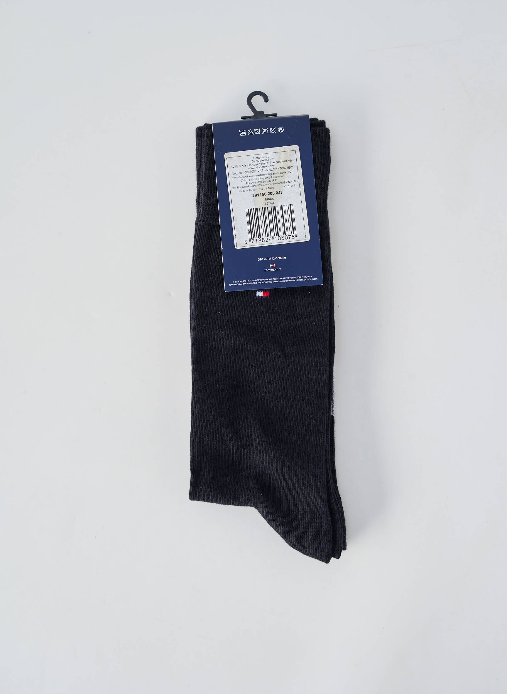 Kojinės tamprumas juodas TOMMY HILFIGER vyras