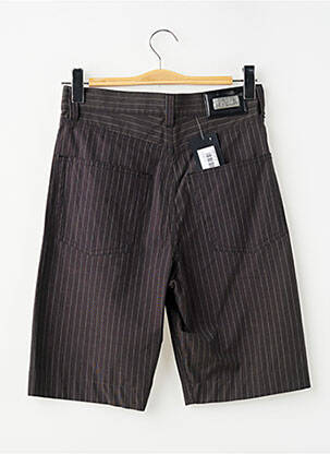 Bermudas popelinos audinys, kuris pasižymi lygiu ir tankiu paviršiumi. aukšta talija pilka HUGO BOSS vyras