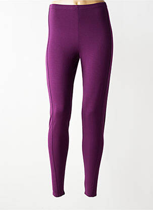 Legingas jersey audinys normala dydis violetinis OLIVER JUNG moteris