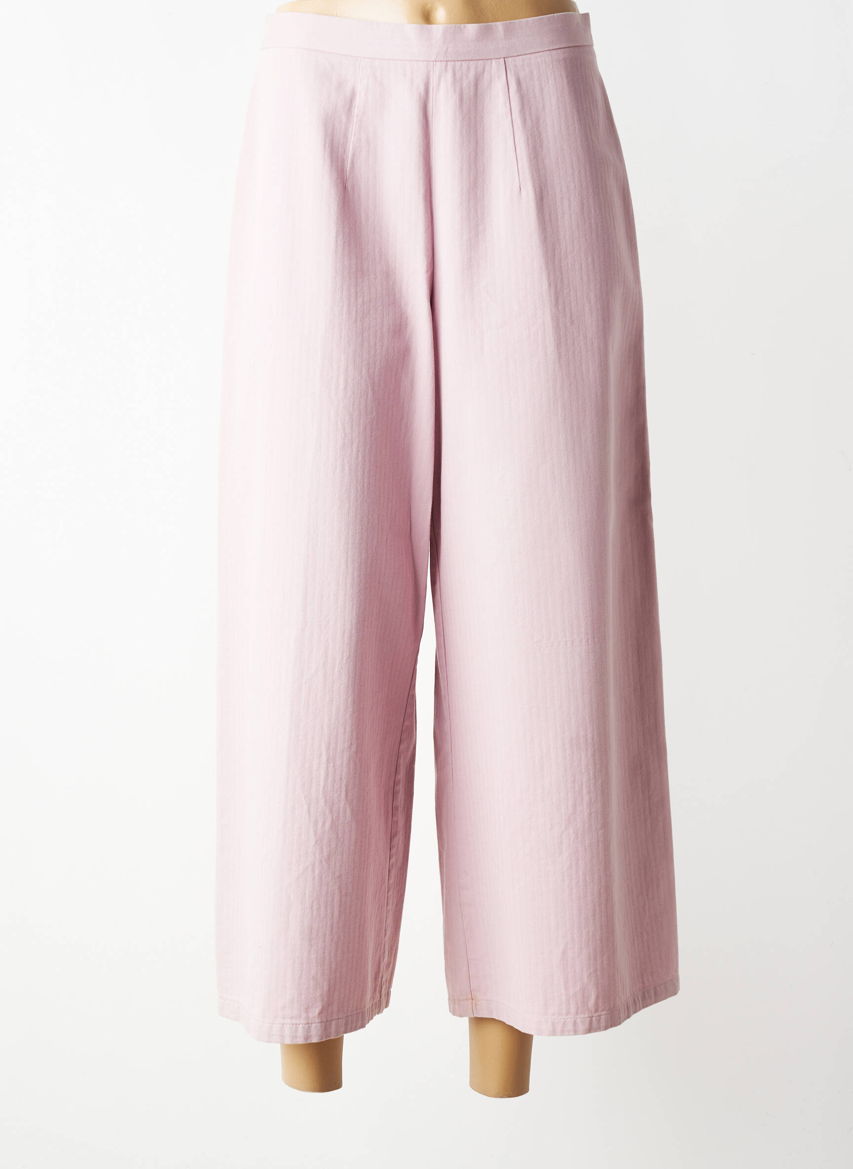 Pusilgių kelnių aukšta talija aukšta talija rožinė ROSA ROSAM moteris
