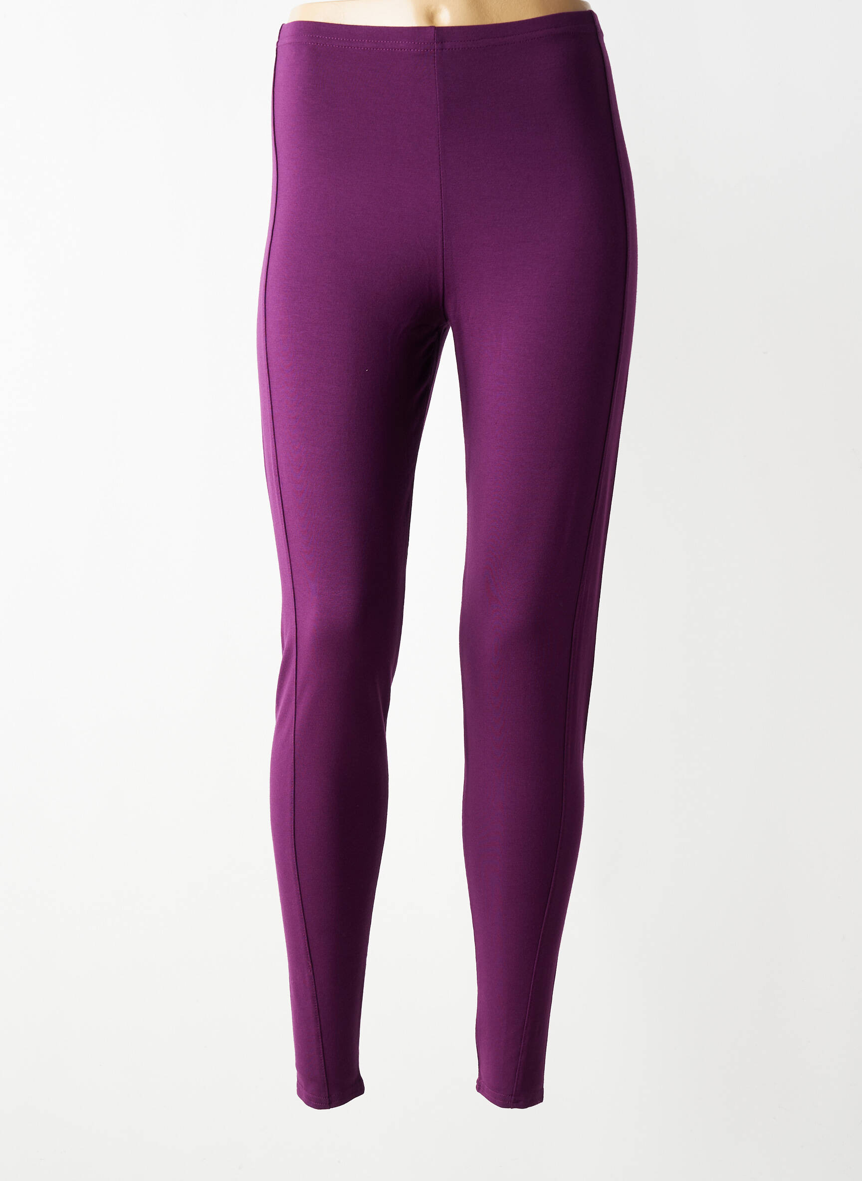 Legingas jersey audinys normala dydis violetinis OLIVER JUNG moteris