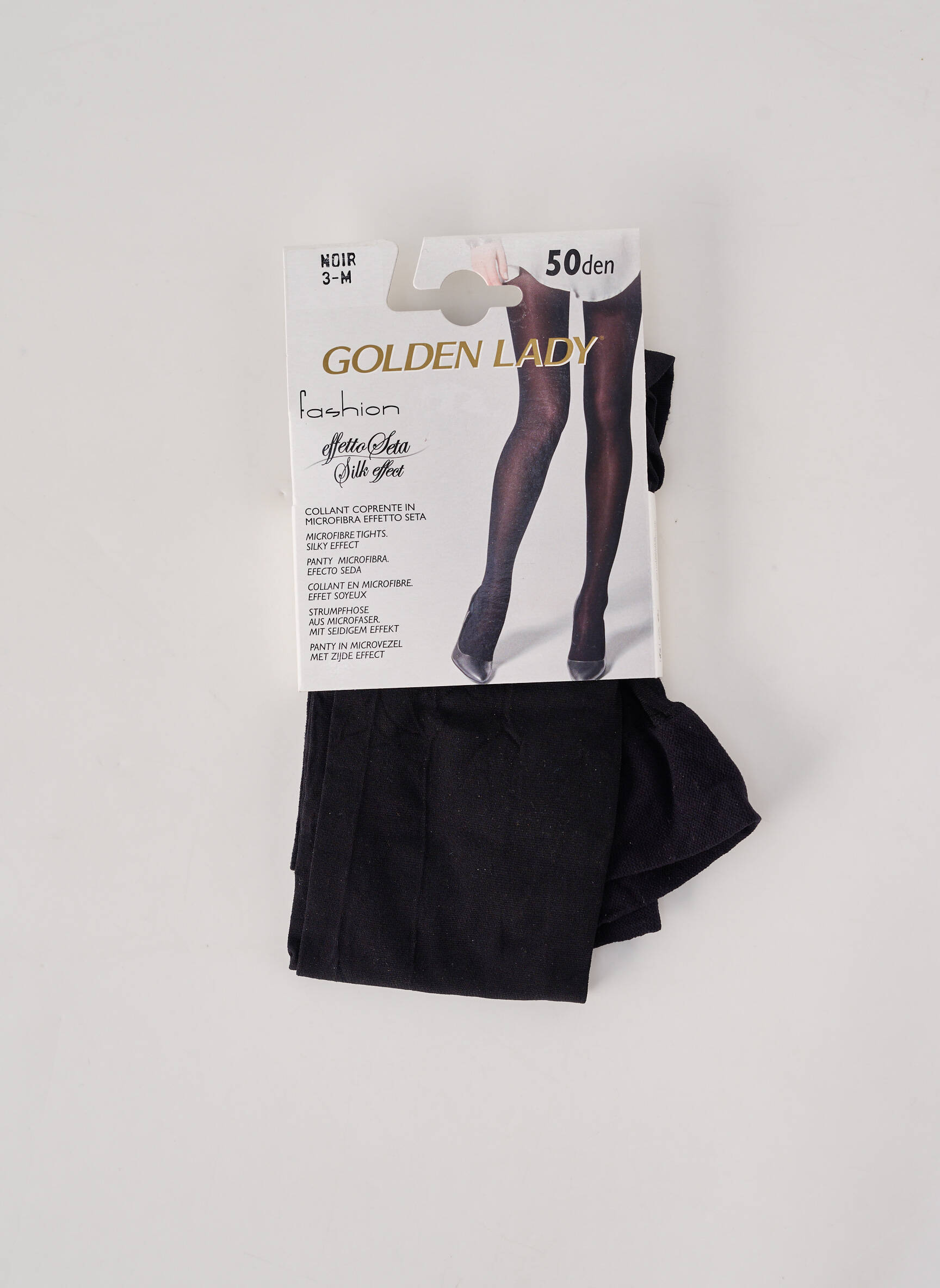 Kojinės tamprumas juodas GOLDEN LADY moteris