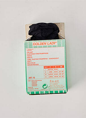Kojinės tamprumas juodas GOLDEN LADY moteris