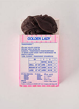 Kojinės tamprumas rudas GOLDEN LADY moteris