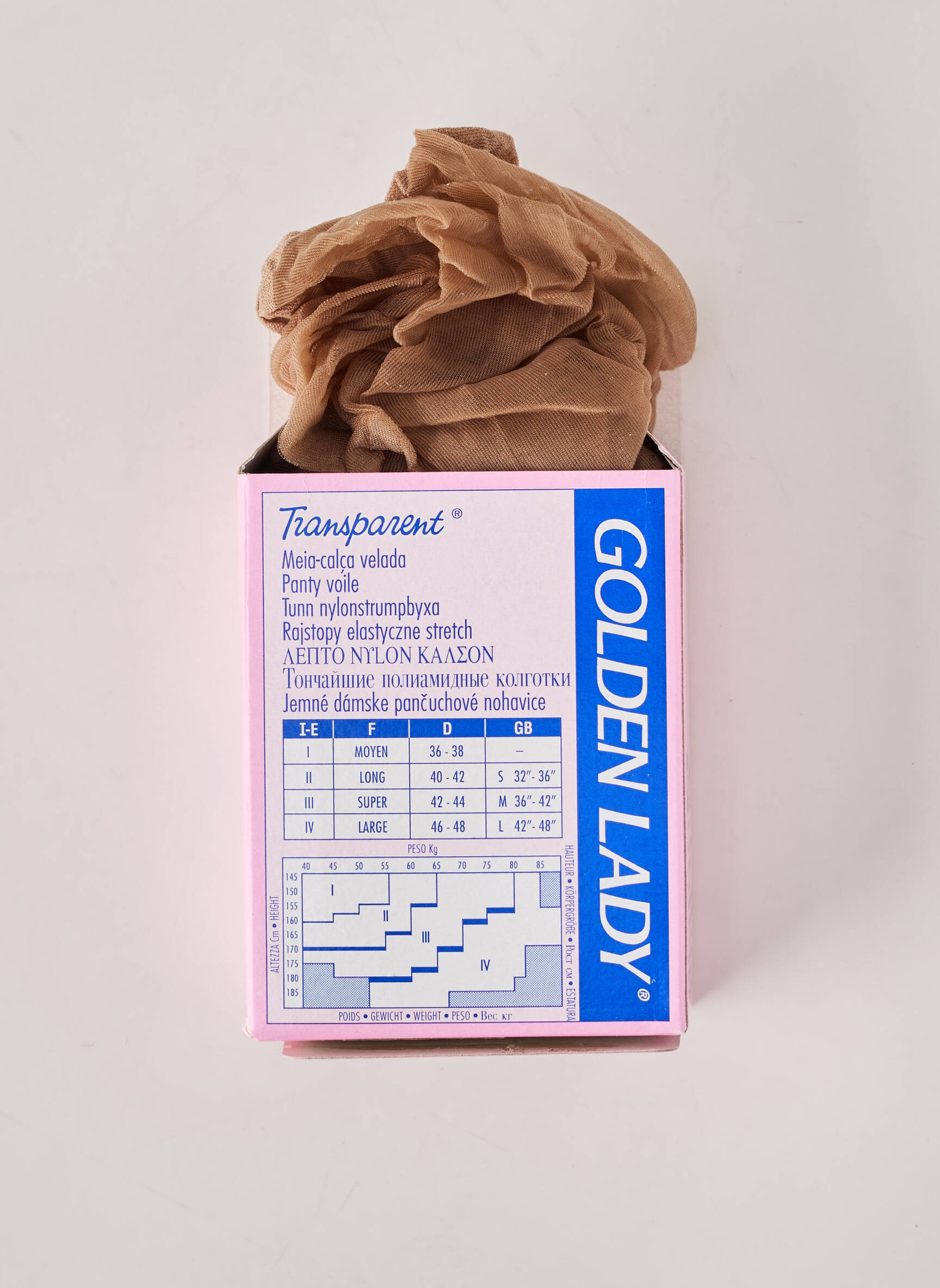 Kojinės tamprumas bežinis GOLDEN LADY moteris