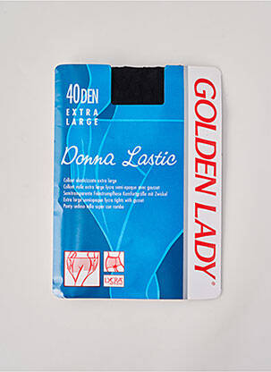 Kojinės tamprumas juodas GOLDEN LADY moteris