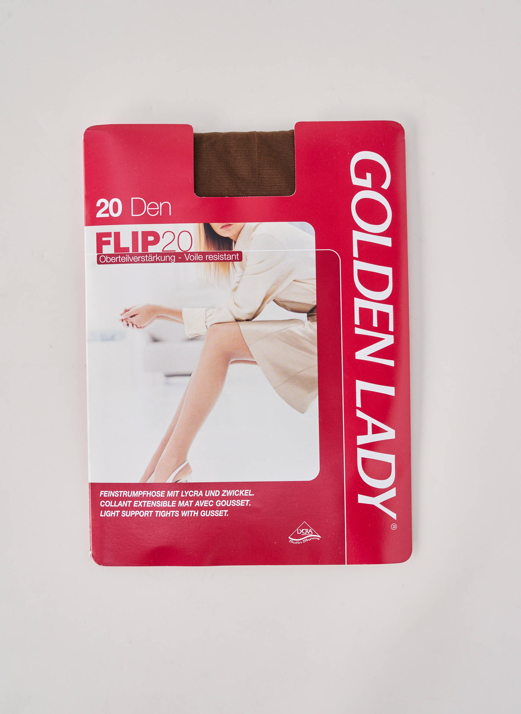 Kojinės tamprumas rudas GOLDEN LADY moteris