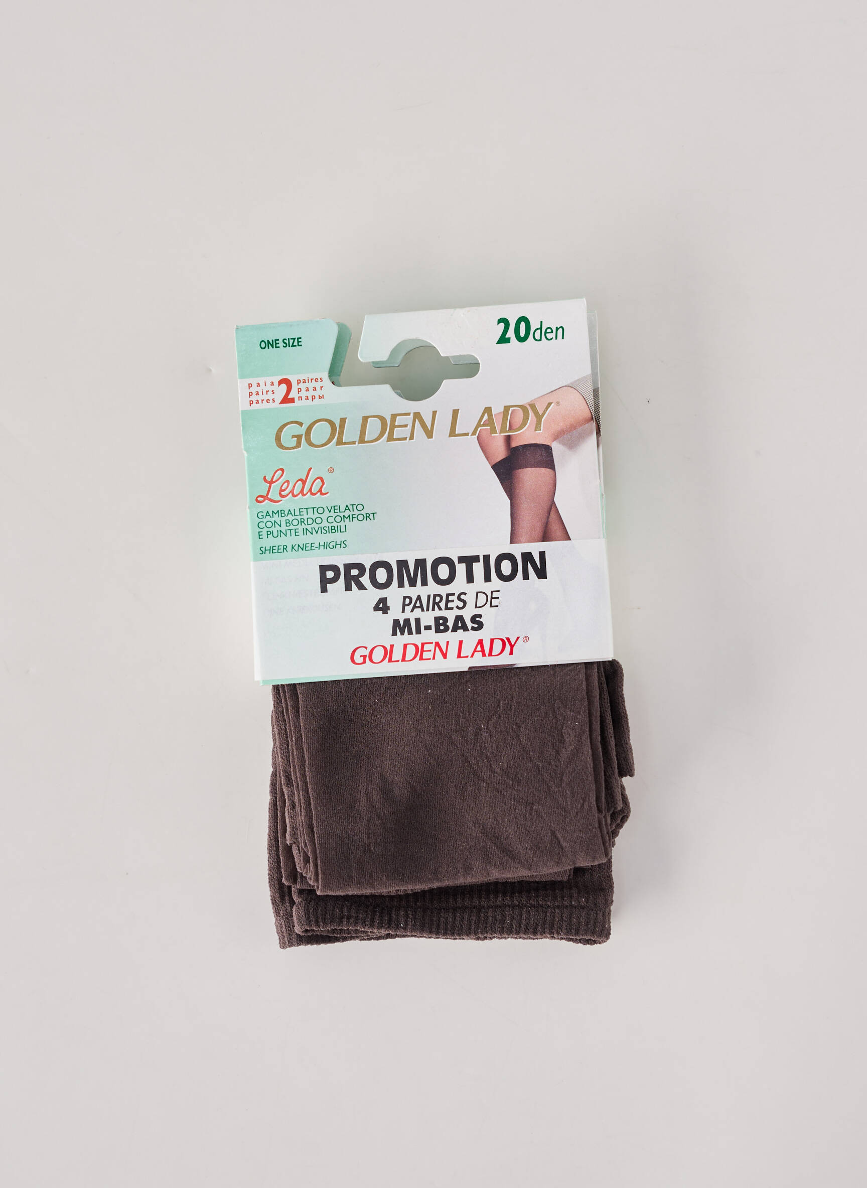 Kojinės tamprumas pilka GOLDEN LADY moteris