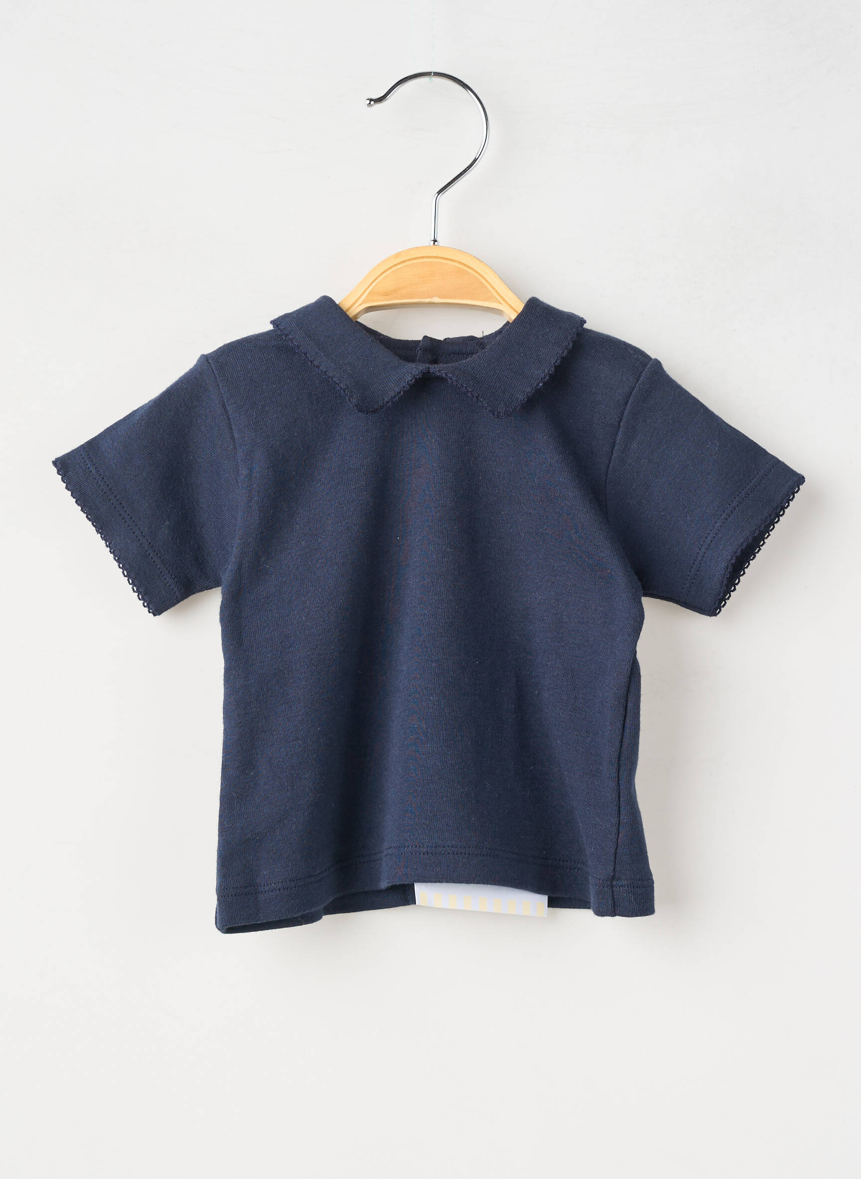 Polo trumpas rankovės mėlyna PETIT BATEAU vaikas