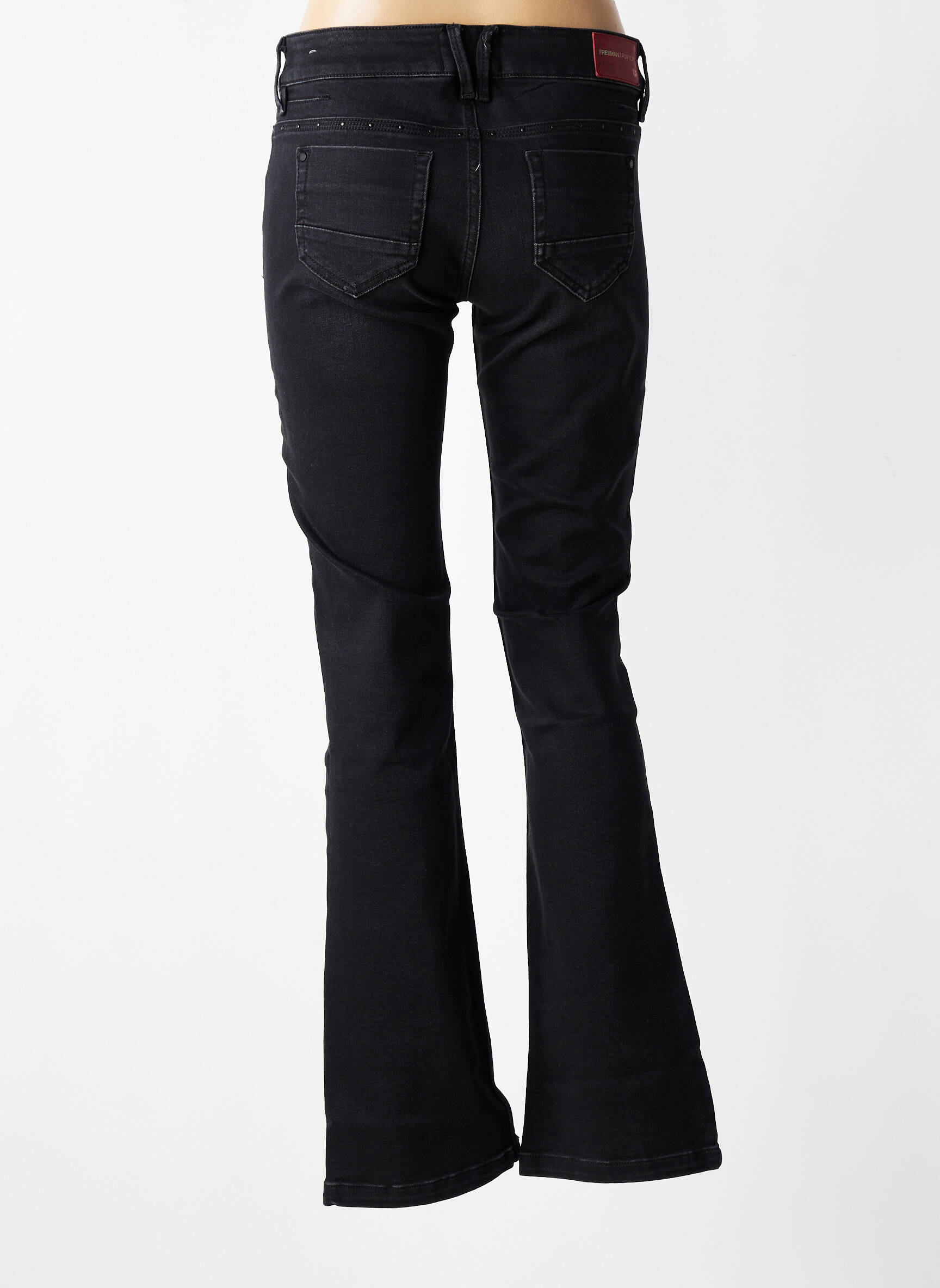 Bootcut džinsai normala dydis normala dydis juodas FREEMAN T.PORTER moteris