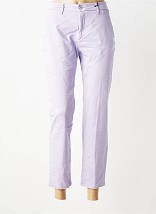 Chino kelnė tamprumas normala dydis violetinis FREEMAN T.PORTER moteris