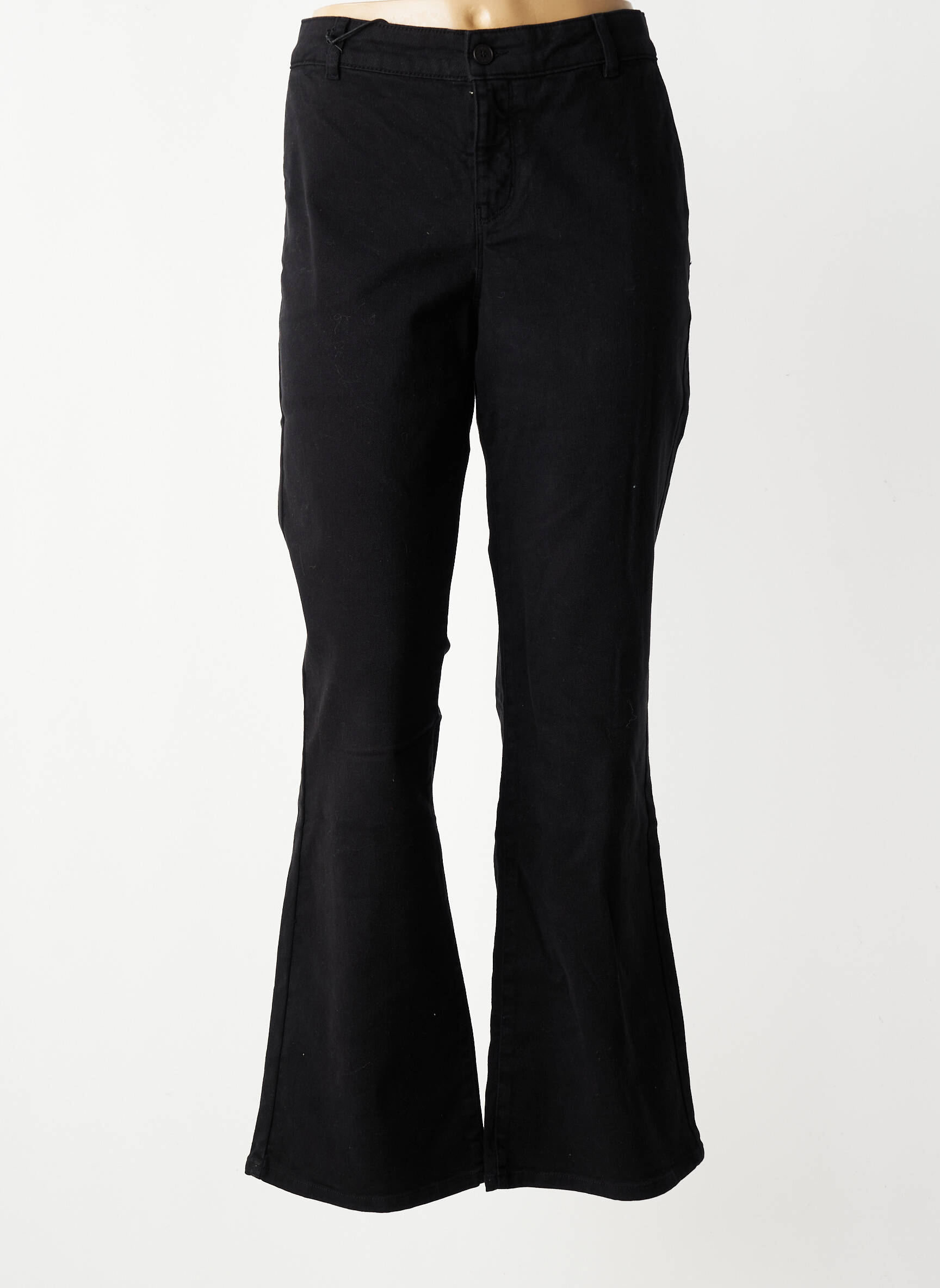 Bootcut džinsai normala dydis normala dydis juodas HAPPY moteris