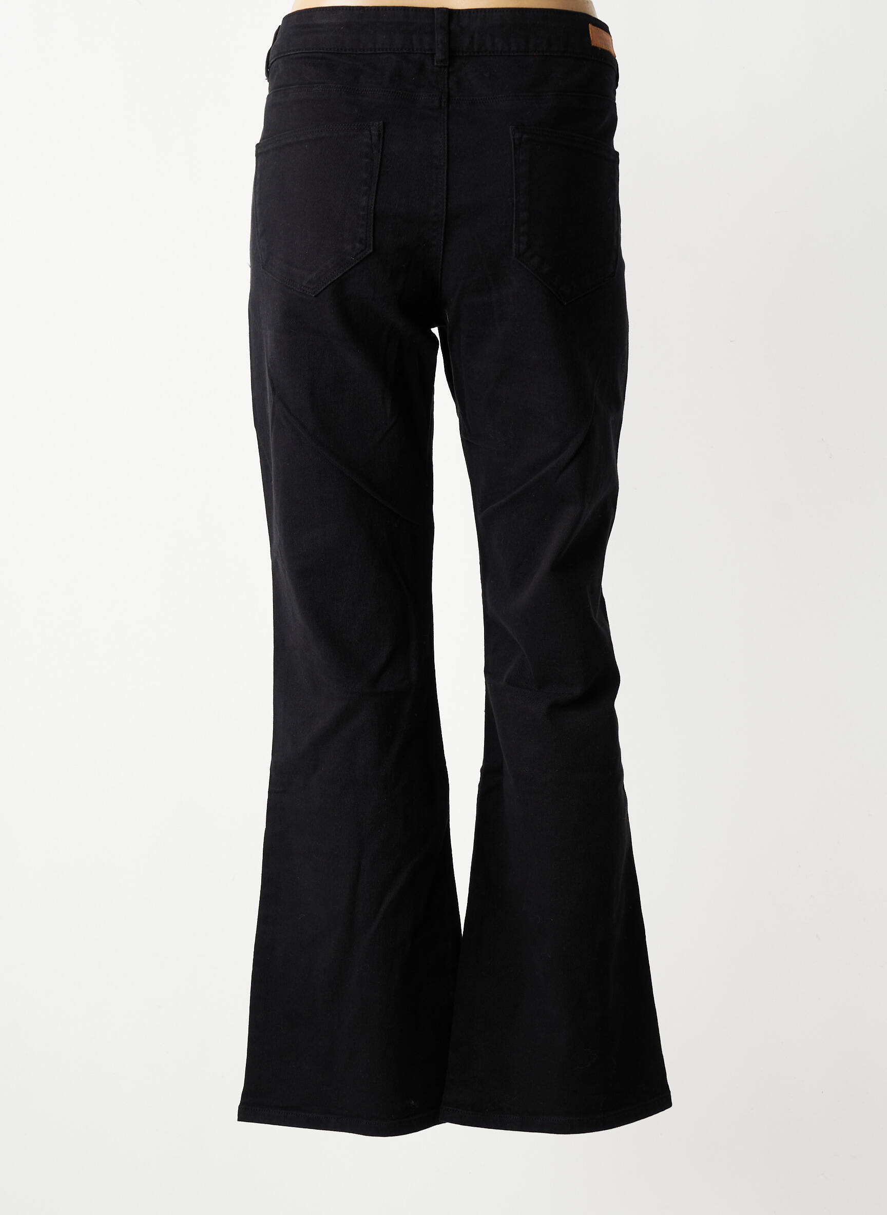 Bootcut džinsai normala dydis normala dydis juodas HAPPY moteris