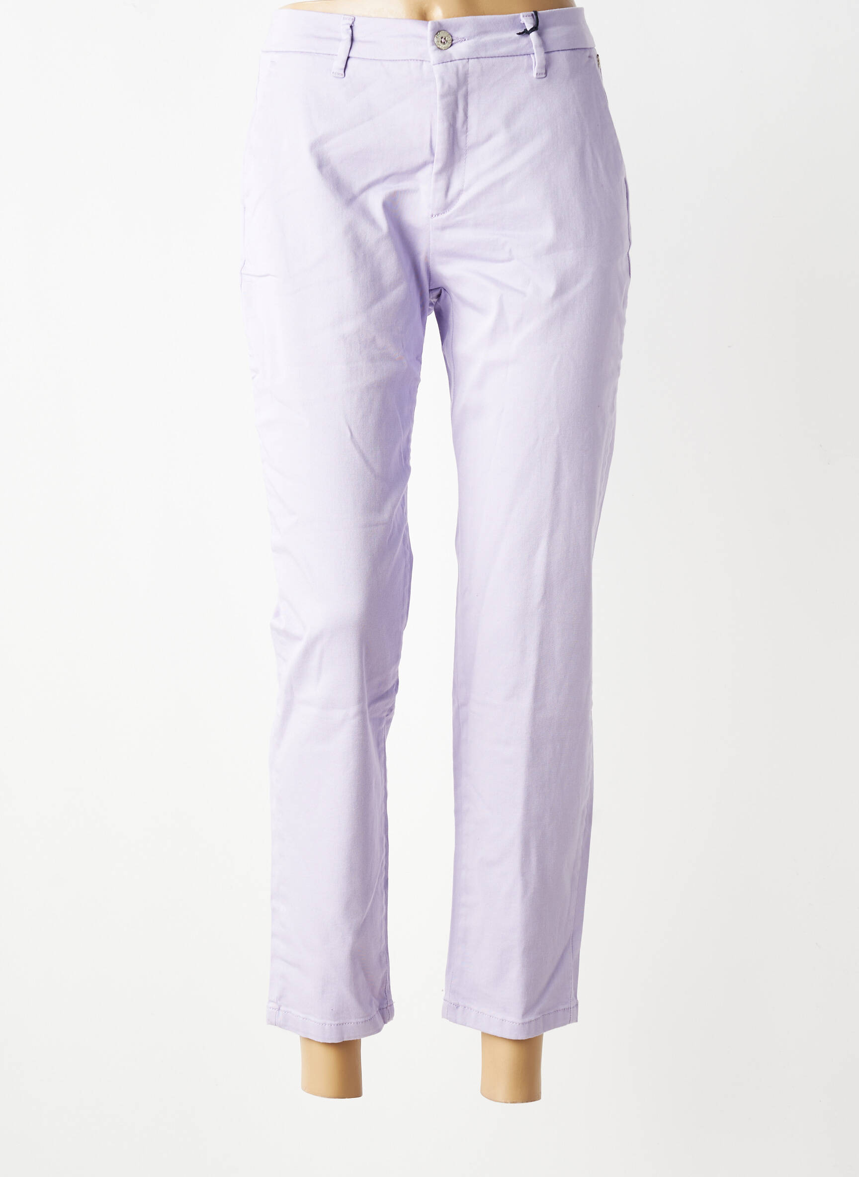 Chino kelnė tamprumas normala dydis violetinis FREEMAN T.PORTER moteris
