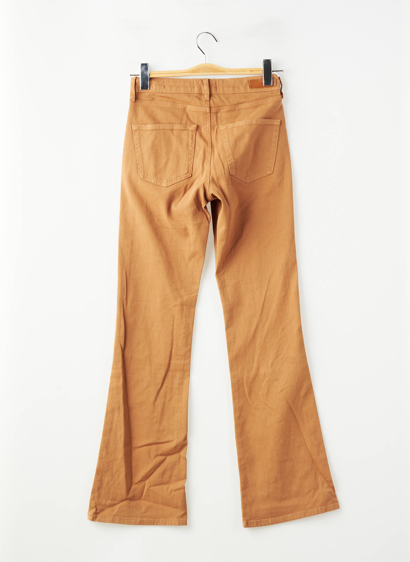 Bootcut džinsai normala dydis normala dydis rudas HAPPY moteris