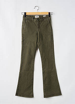 Bootcut džinsai aukšta talija aukšta talija žalias HAPPY moteris