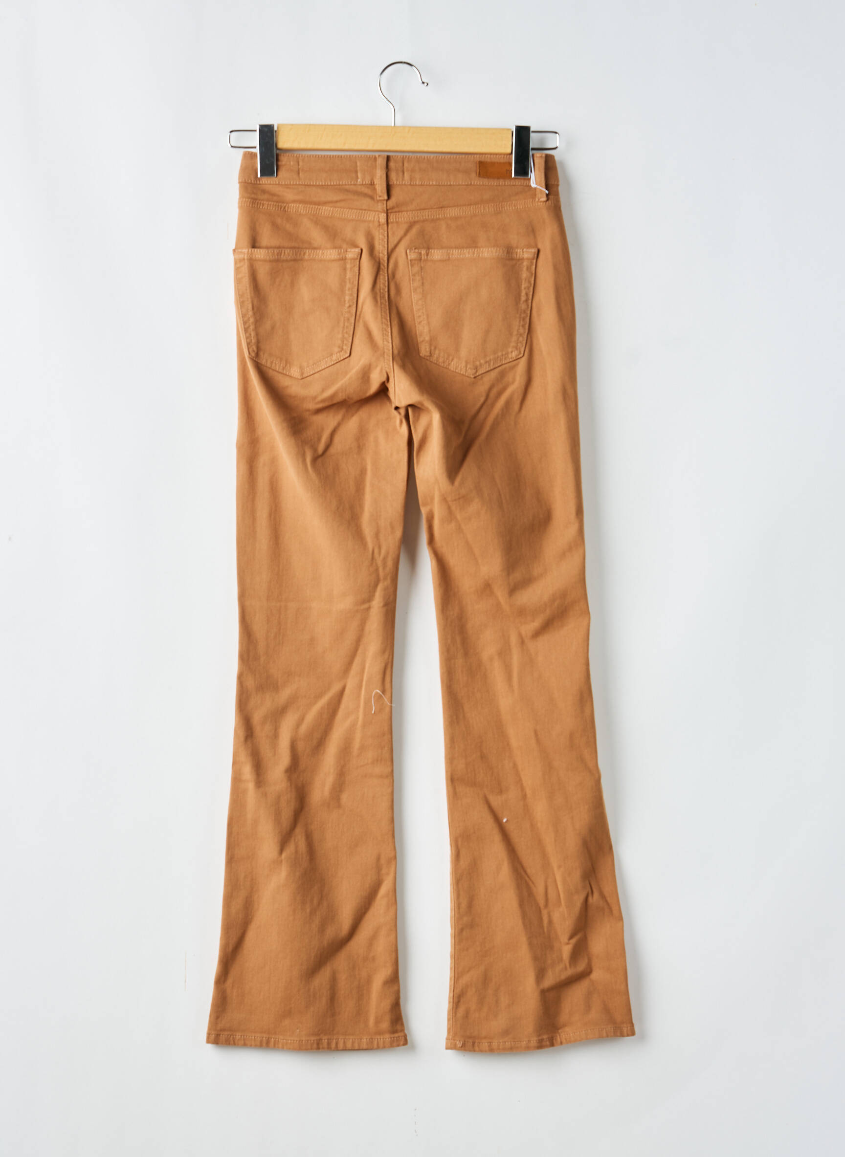 Bootcut džinsai normala dydis normala dydis rudas HAPPY moteris
