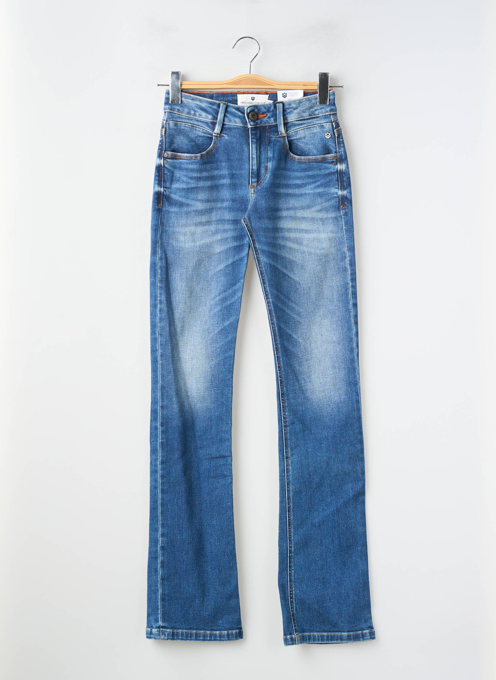 Bootcut džinsai normala dydis normala dydis mėlyna FREEMAN T.PORTER moteris