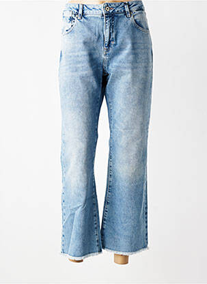 Bootcut džinsai aukšta talija aukšta talija mėlyna FREEMAN T.PORTER moteris