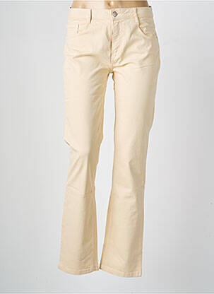 Lieknos kelnės popelinos audinys, kuris pasižymi lygiu ir tankiu paviršiumi. normala dydis bežinis LOLA ESPELETA moteris
