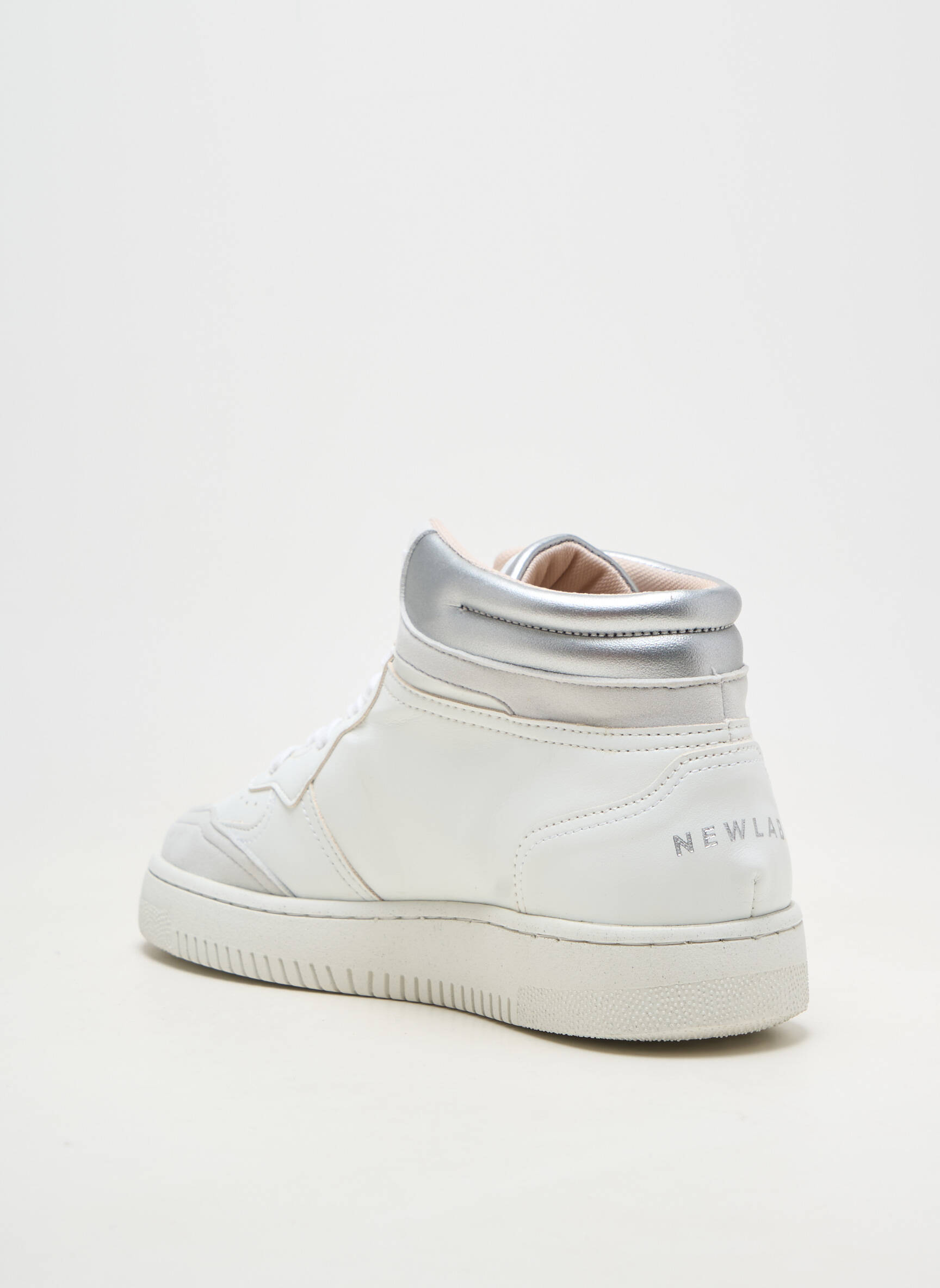 Bėgimo bateliai lygus medžiaga apvalus mygtukas baltas NEWLAB unisexas