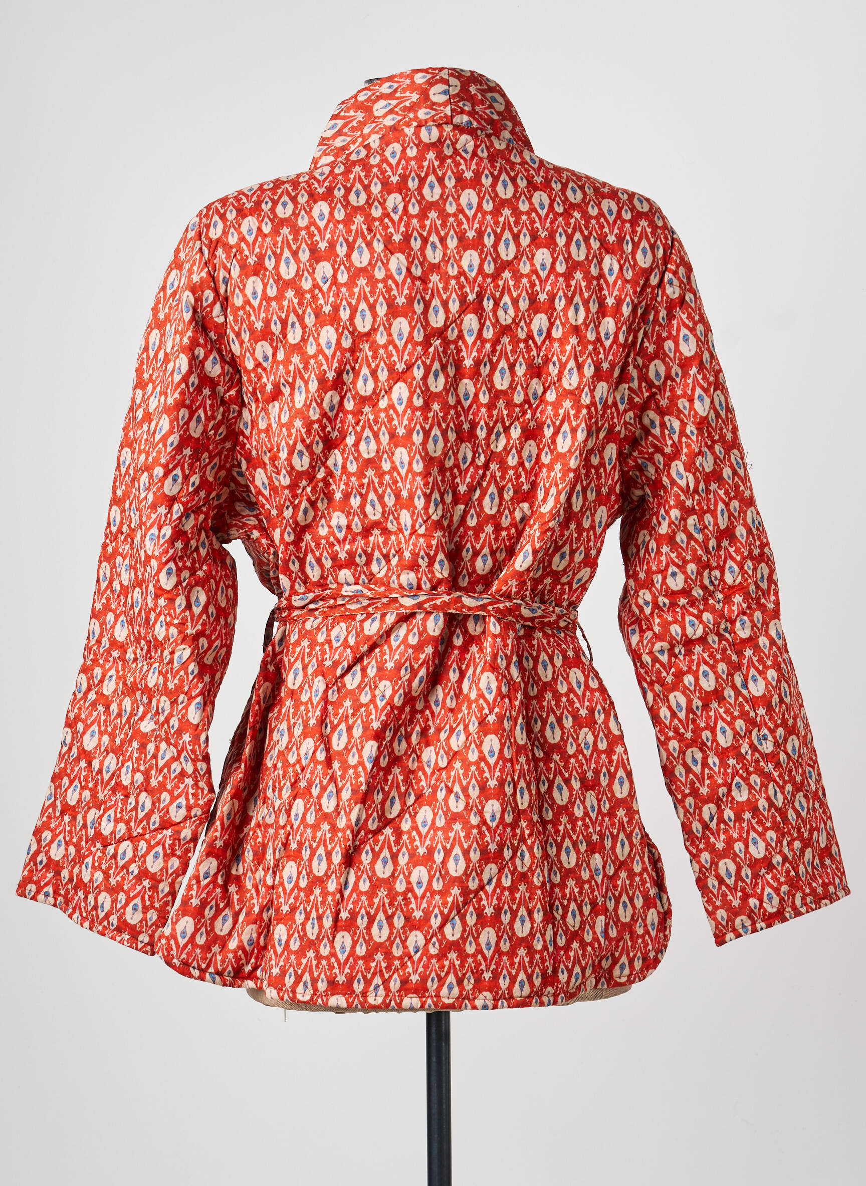 Kimono striukė kardigano apykaklė raudona HOD moteris