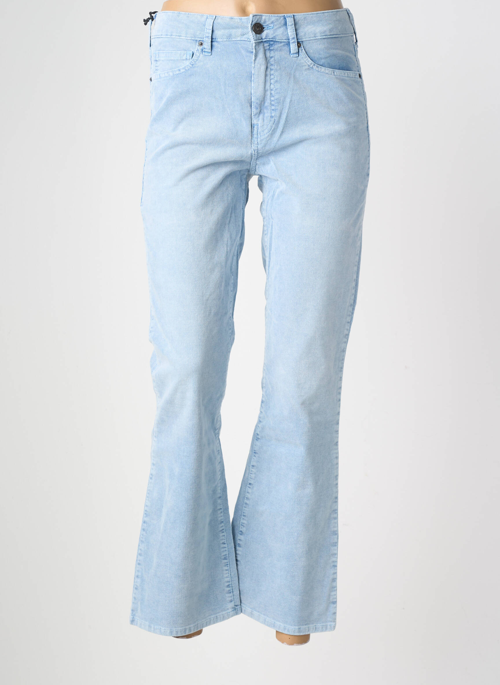 Bootcut džinsai normala dydis normala dydis mėlyna FIVE moteris