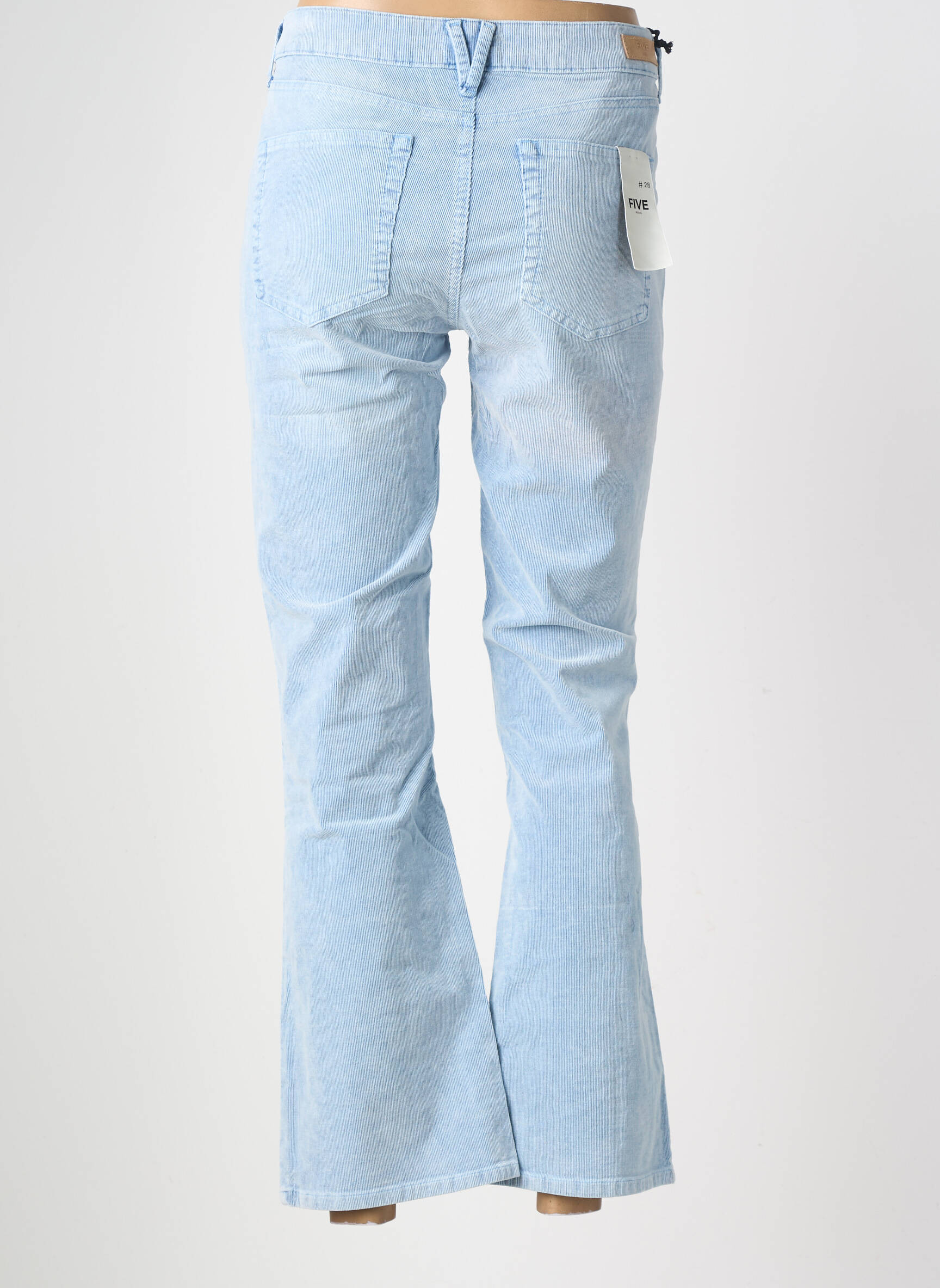 Bootcut džinsai normala dydis normala dydis mėlyna FIVE moteris
