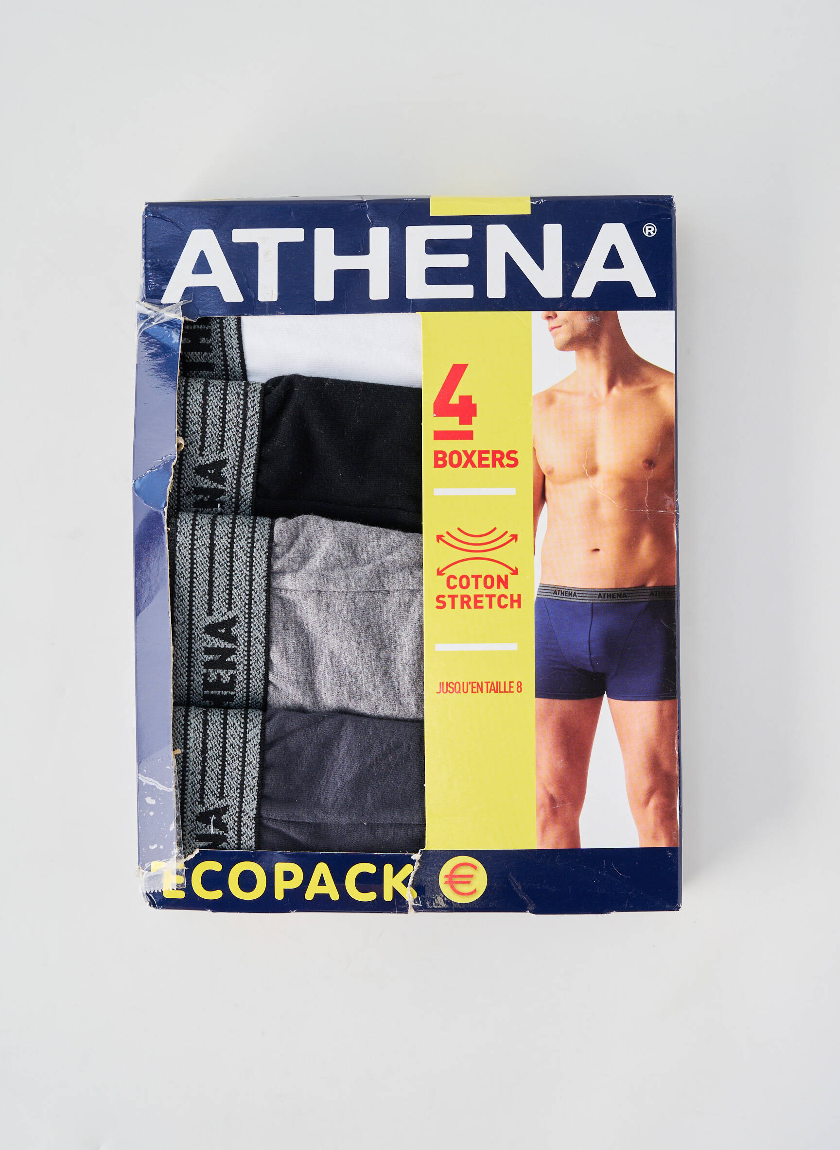 Bokseris tamprumas pilka ATHENA vyras