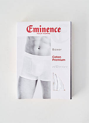 Bokseris tamprumas baltas EMINENCE vyras