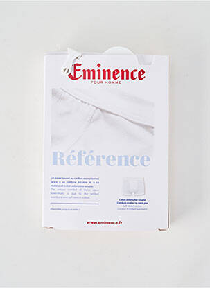 Bokseris tamprumas baltas EMINENCE vyras