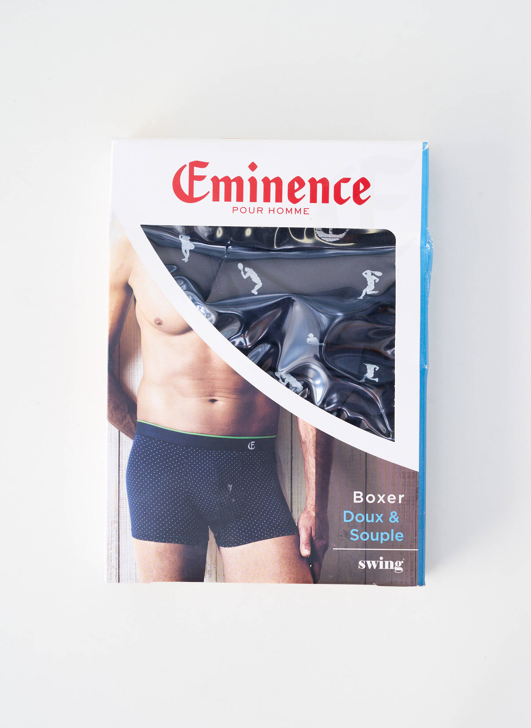 Bokseris taškinis raštas mėlyna EMINENCE vyras