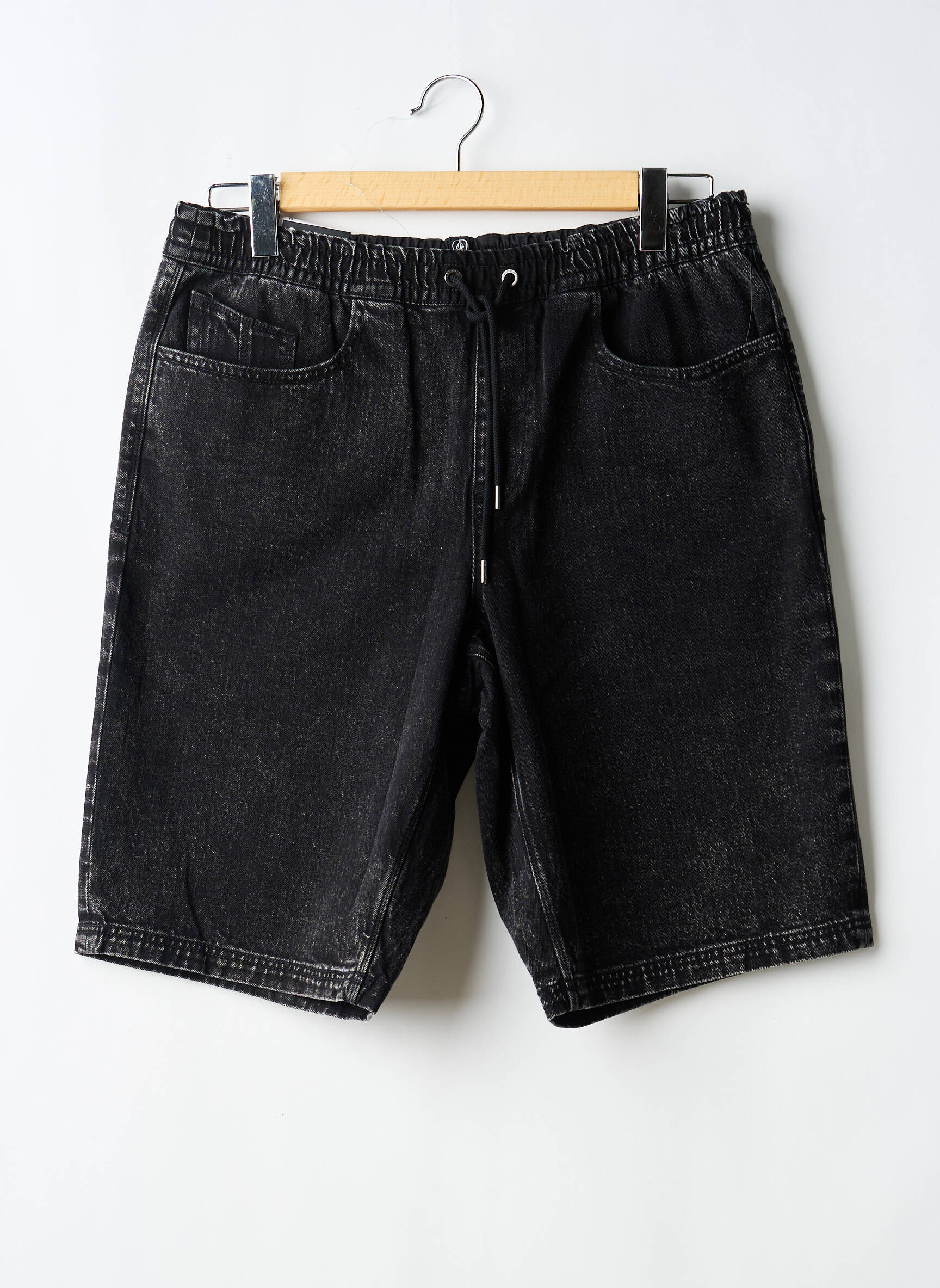 Bermudas denimo audinys normala dydis juodas VOLCOM vyras