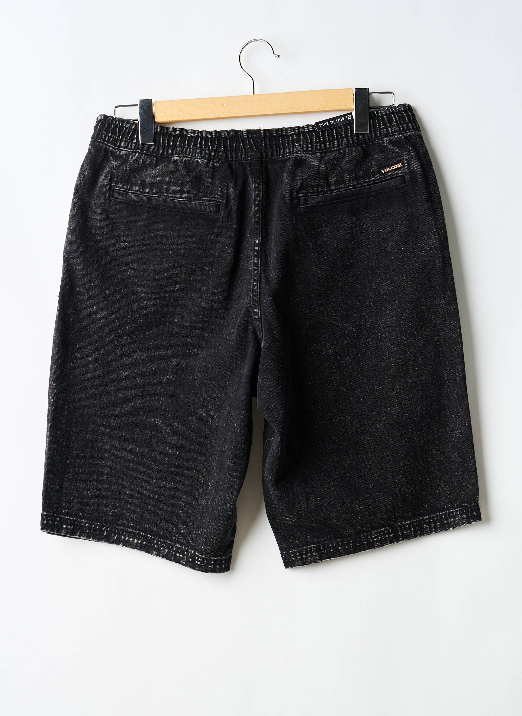 Bermudas denimo audinys normala dydis juodas VOLCOM vyras