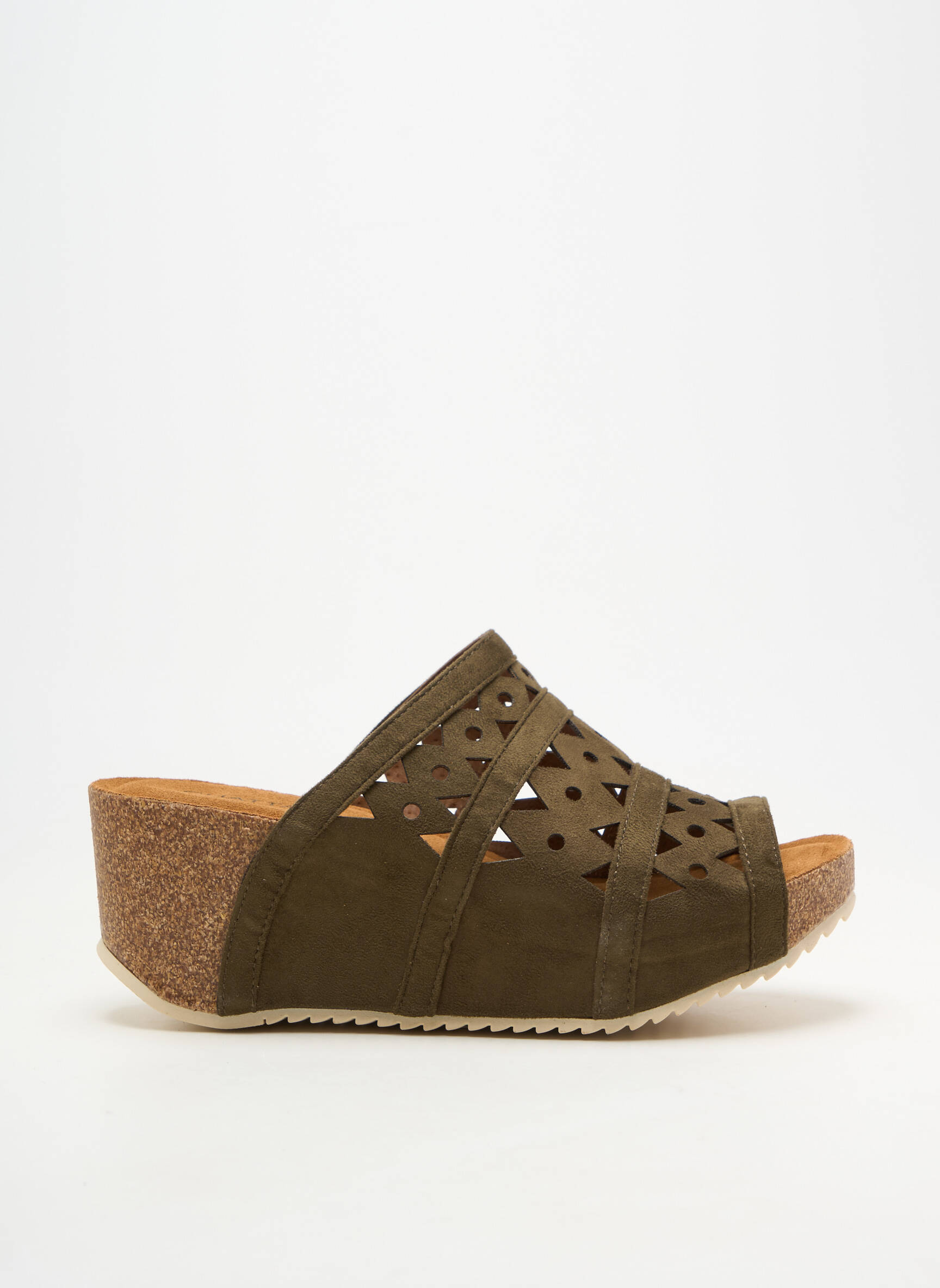 Mule/sabotai atvira pabaiga kulnas nuo 4 iki 6 cm žalias CHATTAWAK moteris