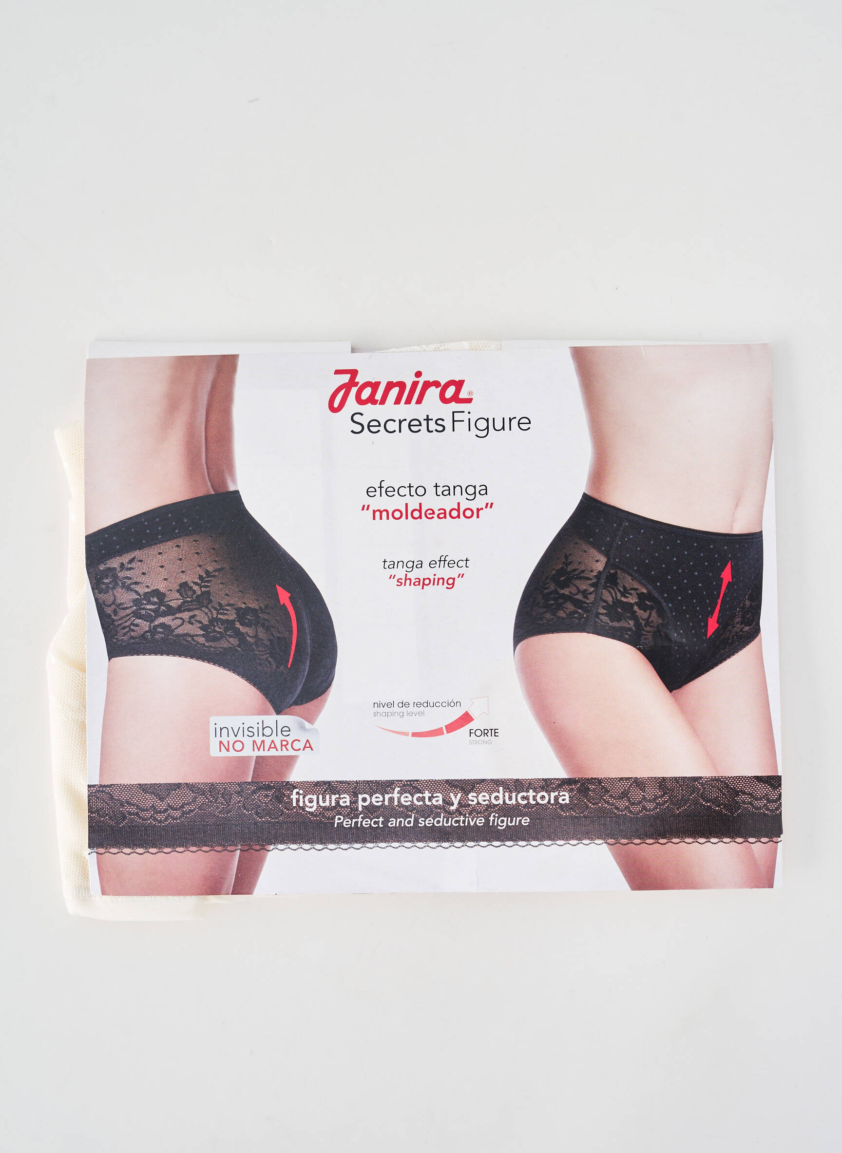 Aukšta kelnaitė nėrinių audimas baltas JANIRA moteris