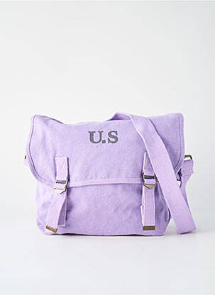 Krepšys sustiprintos siūlės violetinis SAC U.S unisexas