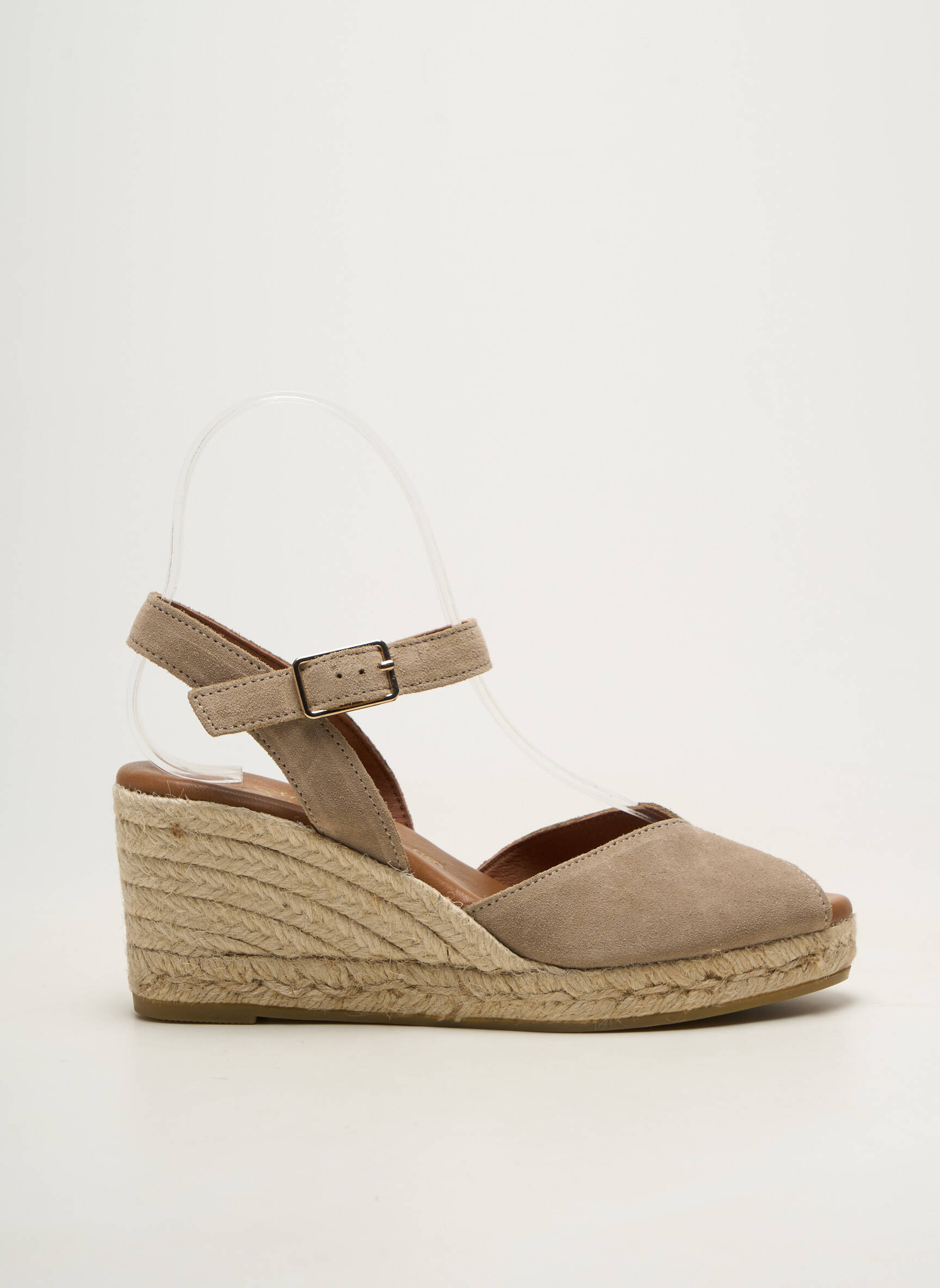 Espadrilės užsegimas kilpa(s) kulnas nuo 7 iki 9 cm bežinis LA MAISON DE L'ESPADRILLE moteris