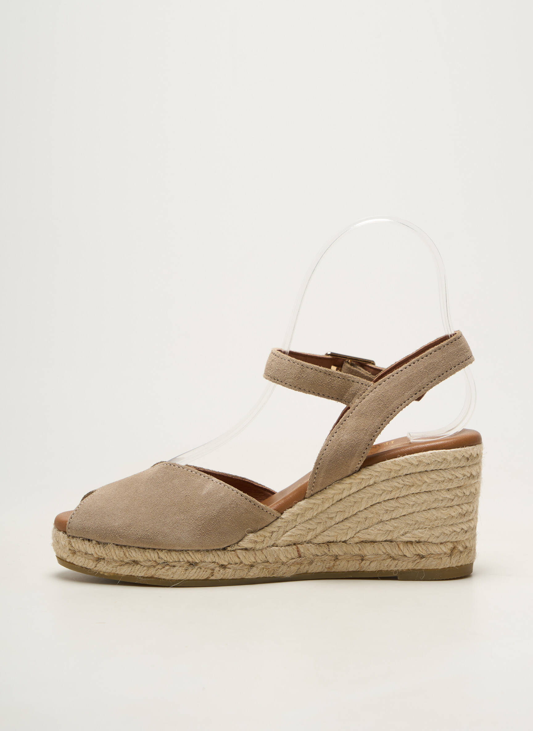 Espadrilės užsegimas kilpa(s) kulnas nuo 7 iki 9 cm bežinis LA MAISON DE L'ESPADRILLE moteris